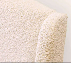 Teddy Boucle Wing Bed - Macbabeds