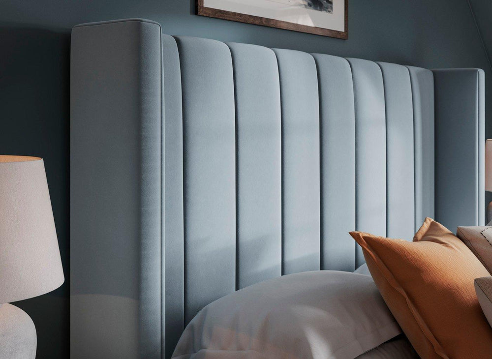 Signature Upholstered Ottoman Bed with Deep Underbed Storage - Macbabeds