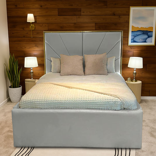 High Headboard Bed