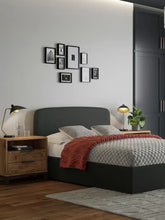 Monroe Ottoman Bed – Curved Headboard & Hidden Storage (All UK Sizes) - Macbabeds