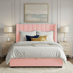 Signature Upholstered Ottoman Bed with Deep Underbed Storage - Macbabeds