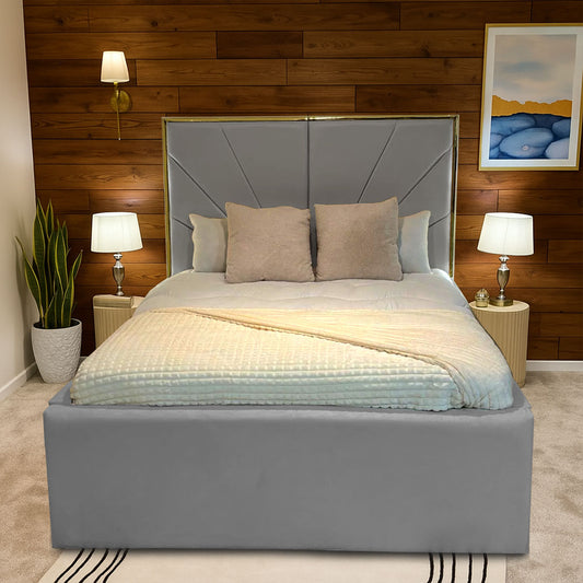 High Headboard Bed