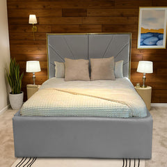 High Headboard Bed