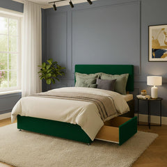 The Astoria Graphite Storage Bed