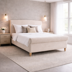 The Durham Sleigh BED - Macbabeds