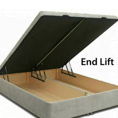 Ottoman Divan Bed Base – Upholstered Gas Lift Storage (All UK Sizes) - Macbabeds
