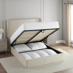 Austin Studded Ottoman Bed - Macbabeds