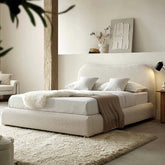 Diana Boucle Bed - Macbabeds