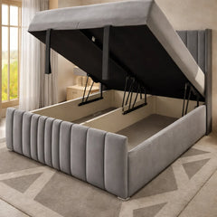 Elite Ottoman Bed – Lift-Up Storage or Classic Frame