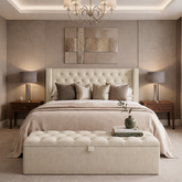 Mayfair Elite Studded Bed Frame - Macbabeds