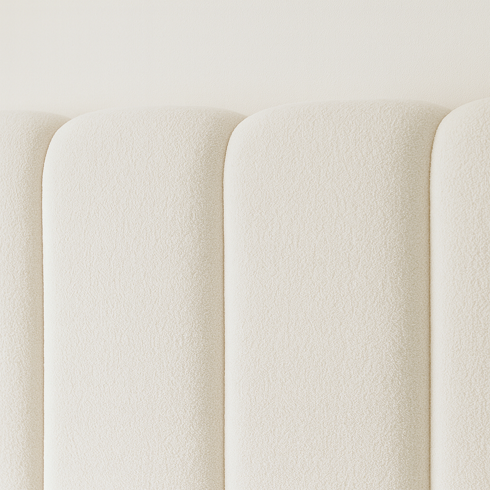 Aspen Cube Bed – Modern Upholstered Frame with Ottoman Storage | Macba Beds - Macbabeds