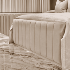 Kensington Luxury Tall Panel Headboard Bed