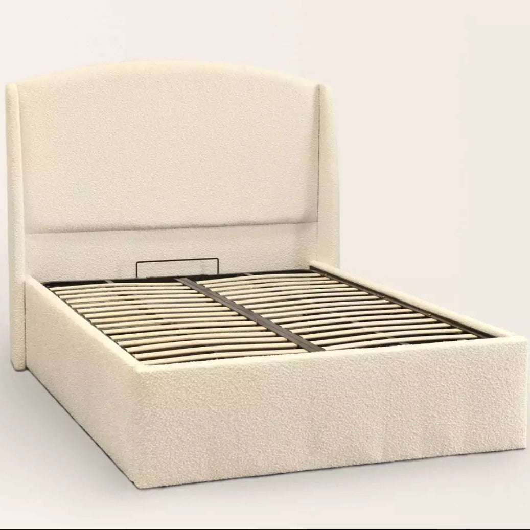 Teddy Boucle Wing Bed - Macbabeds