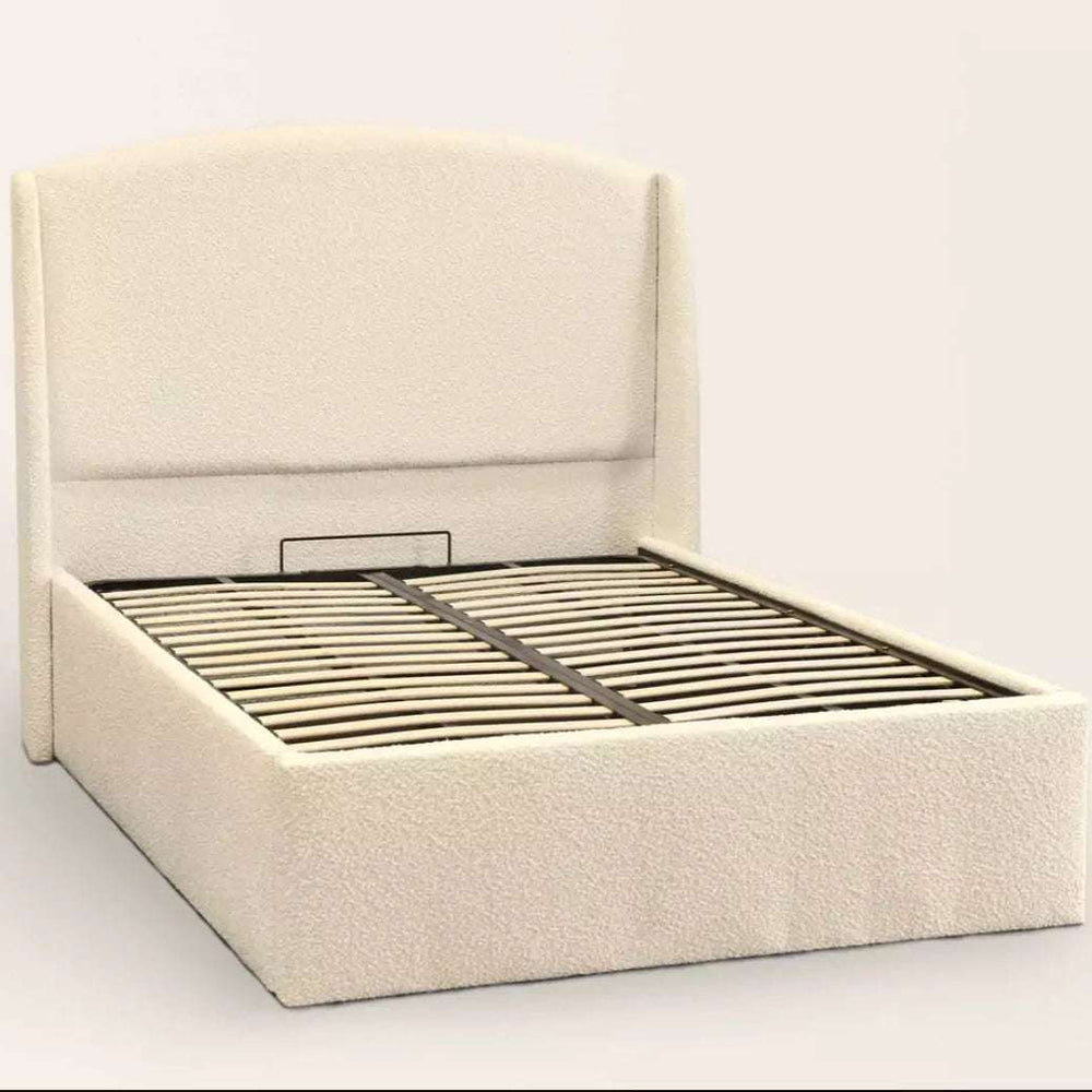 Teddy Boucle Wing Bed - Macbabeds