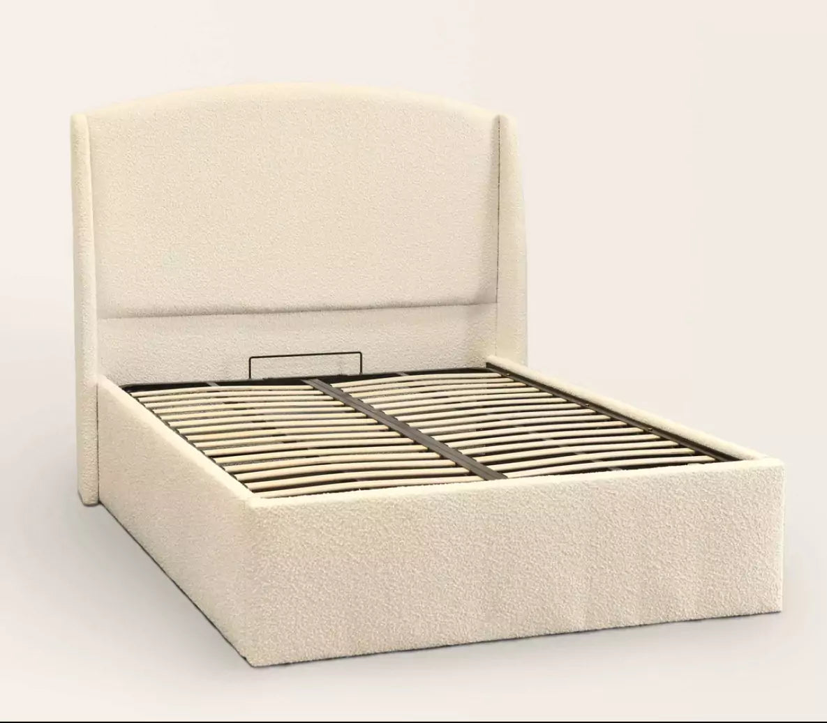 Teddy Boucle Wing Bed