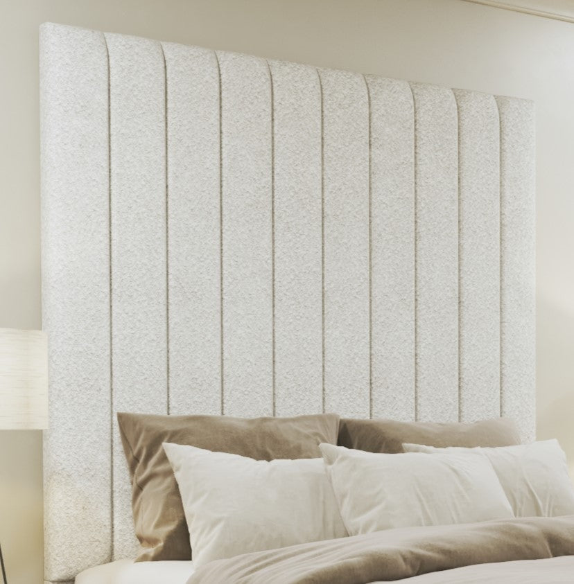 Majestic Rise Bed – Tall Upholstered Frame with Ottoman Option | MacbaBeds - Macbabeds