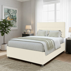 The Stratford Grey Linen Bed - Macbabeds