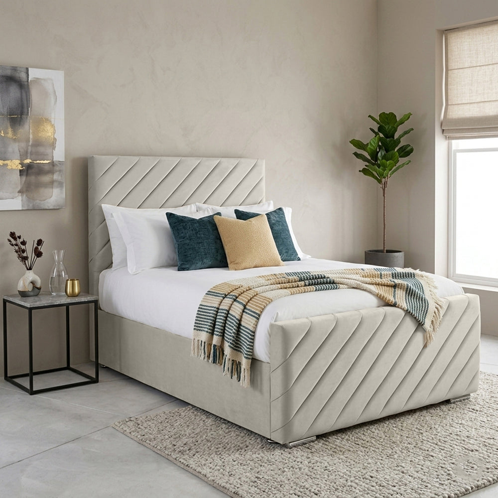 Sydney Velvet Bed Frame - Macbabeds