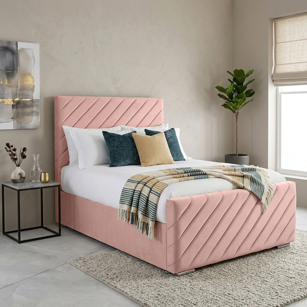 Sydney Velvet Bed Frame - Macbabeds