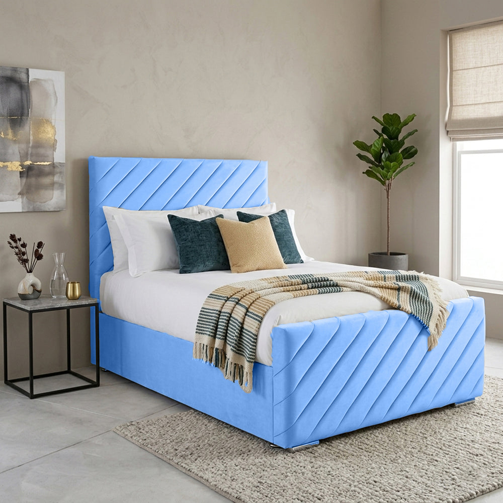 Sydney Velvet Bed Frame - Macbabeds