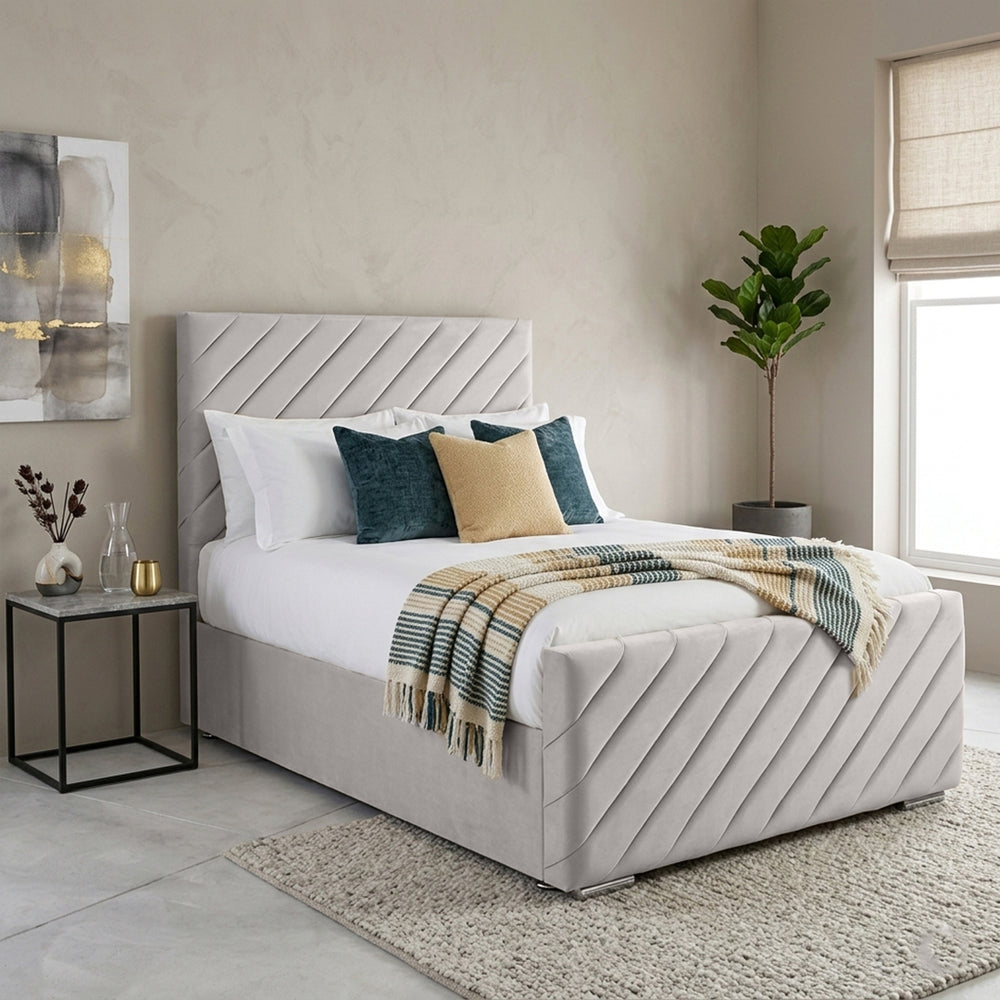 Sydney Velvet Bed Frame - Macbabeds