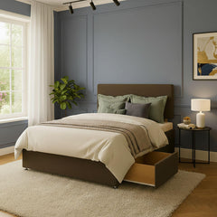 The Astoria Graphite Storage Bed