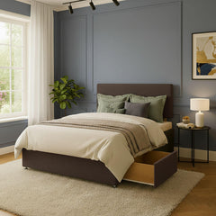 The Astoria Graphite Storage Bed