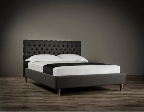 Allure Chesterfield Upholstered Bed Frame – Button Tufted Design (All UK Sizes)