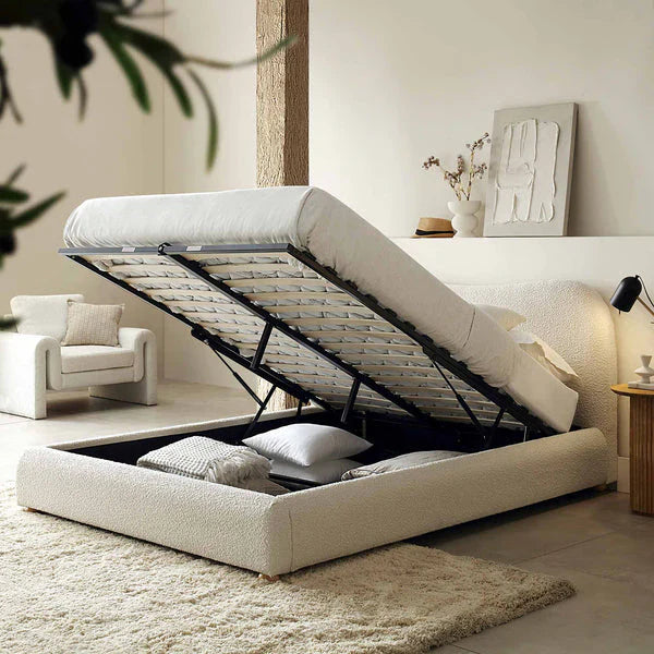 Diana Boucle Bed - Macbabeds