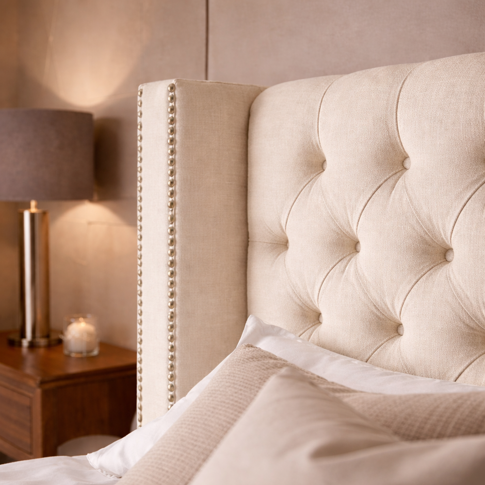 Mayfair Elite Studded Bed Frame - Macbabeds