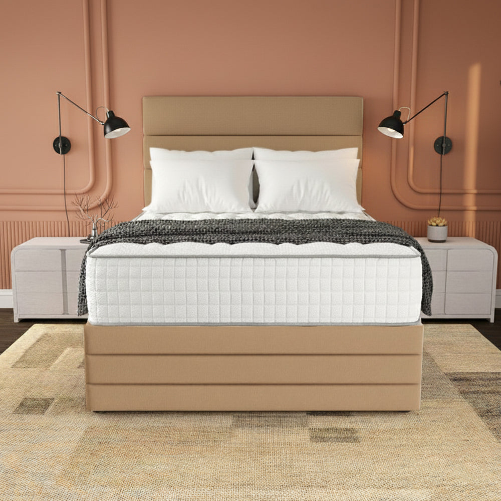 The Claridge Velvet Bed - Macbabeds