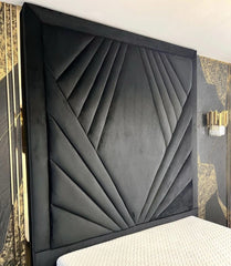 Majestic Rise Bed – Tall Upholstered Frame with Ottoman Option - Macbabeds